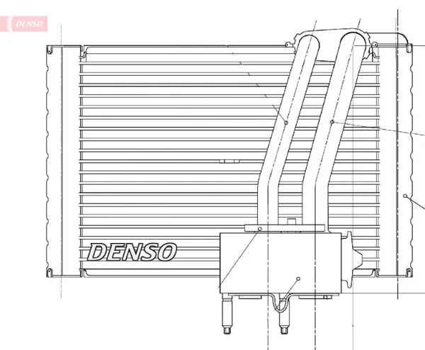 Испаритель кондиционера DEV07005 Denso