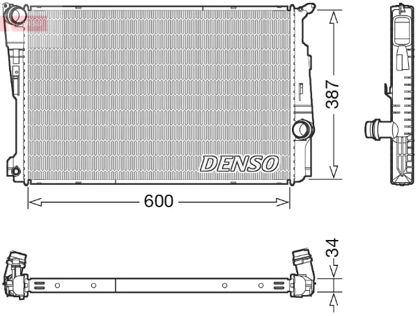 Радиатор DRM05006 Denso