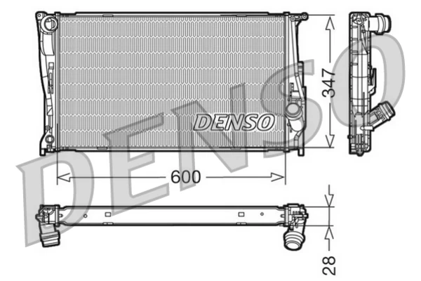 Радиатор DRM05111 Denso