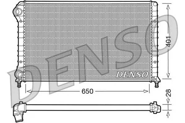 Радиатор DRM09061 Denso