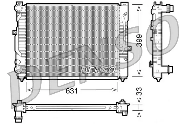 Радиатор DRM32029 Denso