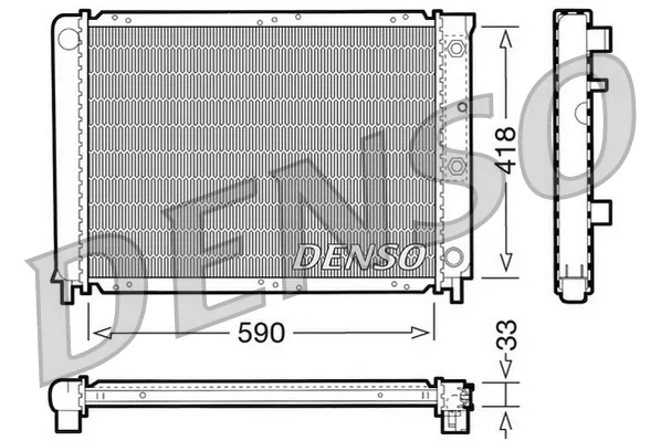 Радиатор DRM33032 Denso