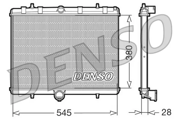 Радиатор DRM07060 Denso