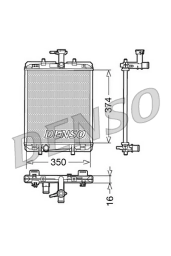 Радиатор DRM21602 Denso