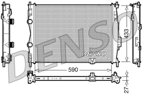 Радиатор DRM46019 Denso