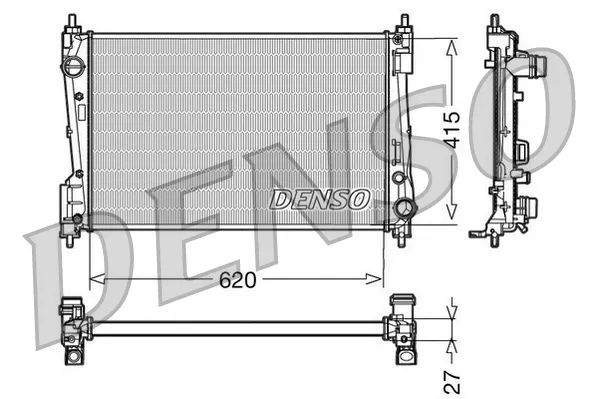Радиатор DRM09110 Denso