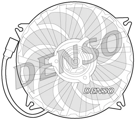 Электровентилятор охлаждения DER21017 Denso