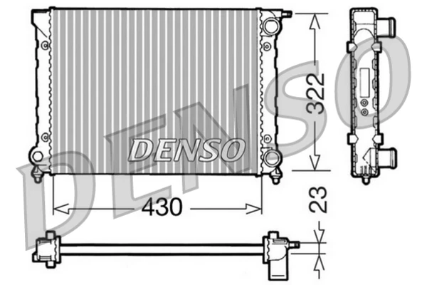 Радиатор DRM32004 Denso