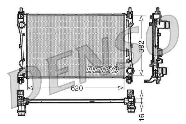 Радиатор DRM09113 Denso