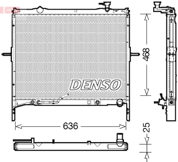 Радиатор DRM43002 Denso