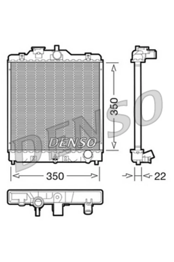 Радиатор DRM40003 Denso