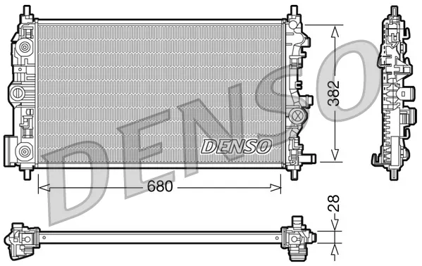 Радиатор DRM20009 Denso
