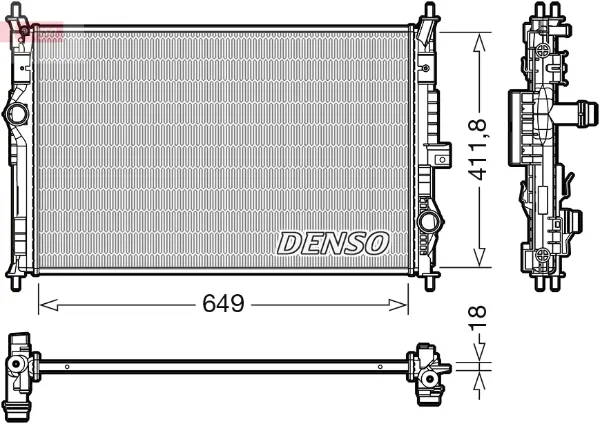 Радиатор DRM21103 Denso