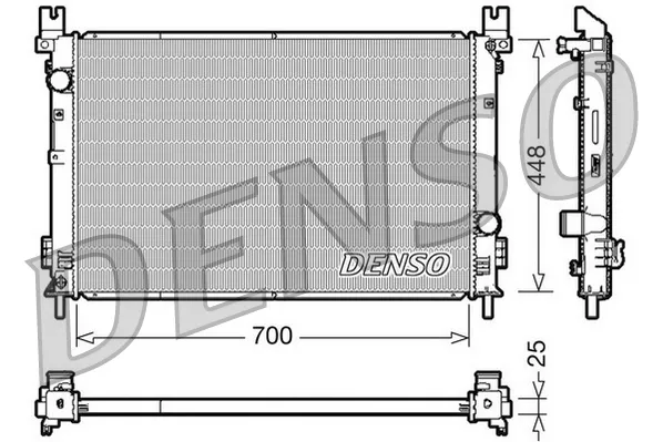 Радиатор DRM06001 Denso