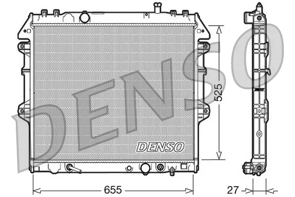Радиатор DRM50045 Denso