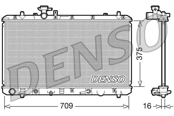 Радиатор DRM47024 Denso