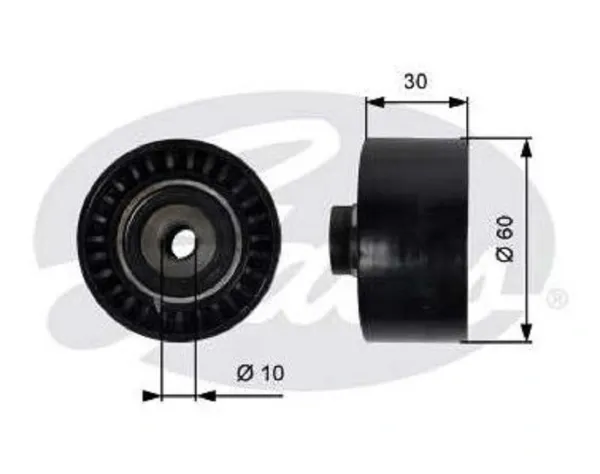 Паразитный ролик ГРМ 1225690 Kraft