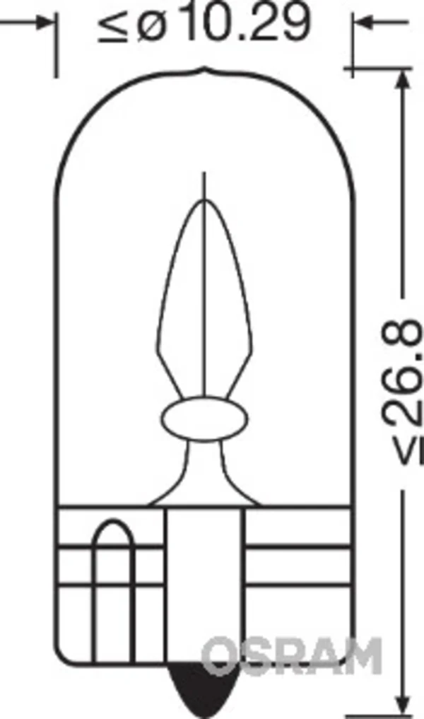 Лампочка OSRAM 2841