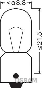 Лампочка OSRAM 393002B