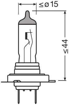 Лампочка галогенная 64210NB200HCB Osram