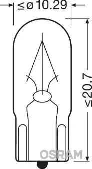 Лампочка OSRAM 2840