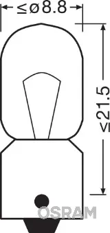 Лампочка 3860 Osram