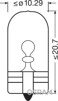 Лампочка 2886X Osram