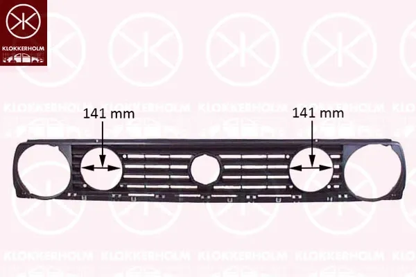 Решетка радиатора 9521994 Klokkerholm