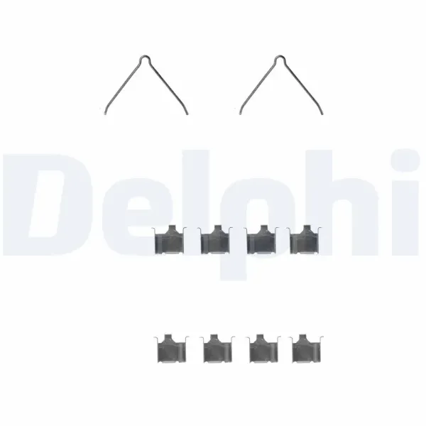 Ремкомплект тормозных колодок LX0229 Delphi