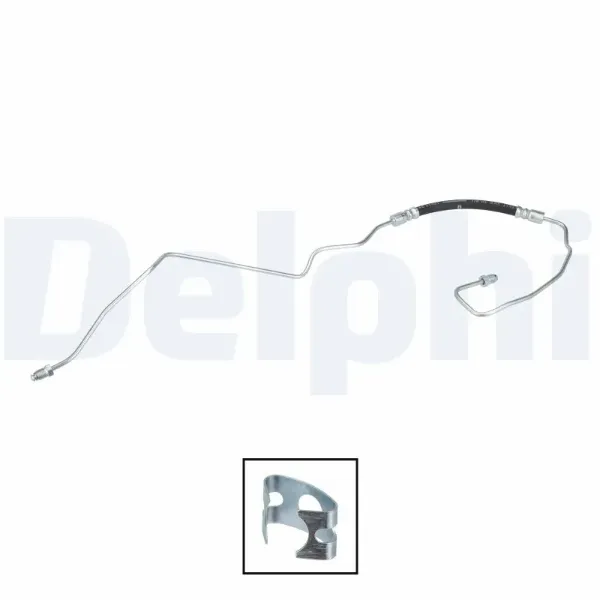 Трубка тормозная задняя правая LH7604 Delphi