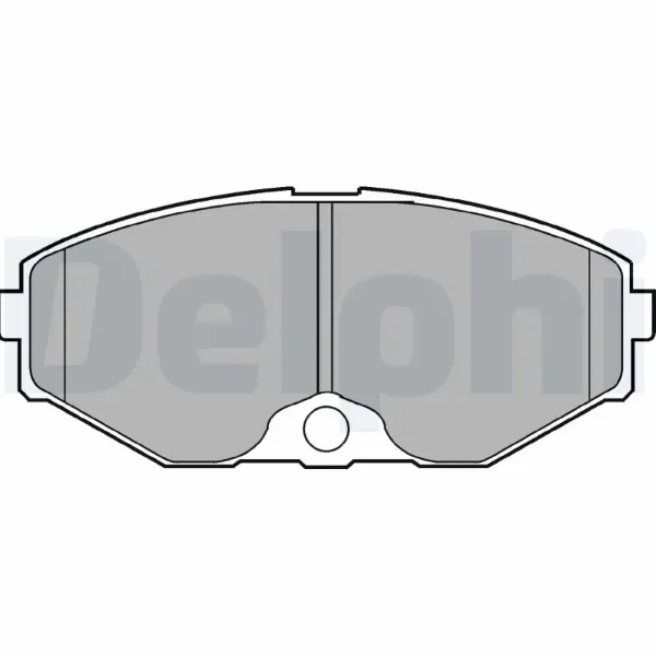 Передние тормозные колодки LP1058 Delphi