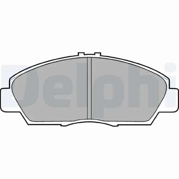 Передние тормозные колодки LP869 Delphi