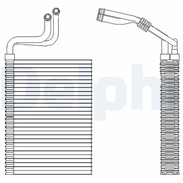 Испаритель кондиционера TSP0525197 Delphi