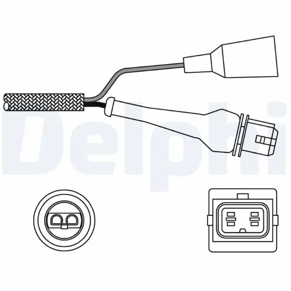 Лямбда зонд ES1100012B1 Delphi