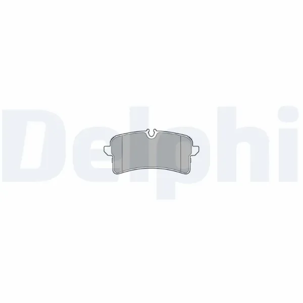 Задние тормозные колодки LP3577 Delphi