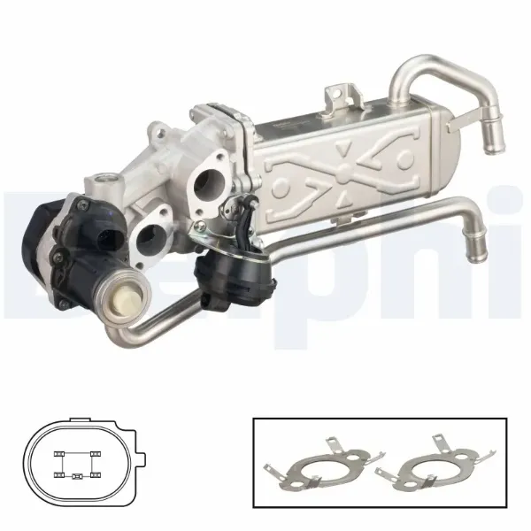 Радиатор системы EGR EG1058912B1 Delphi