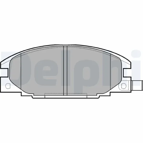 Передние тормозные колодки LP629 Delphi