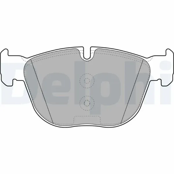 Передние тормозные колодки LP2090 Delphi
