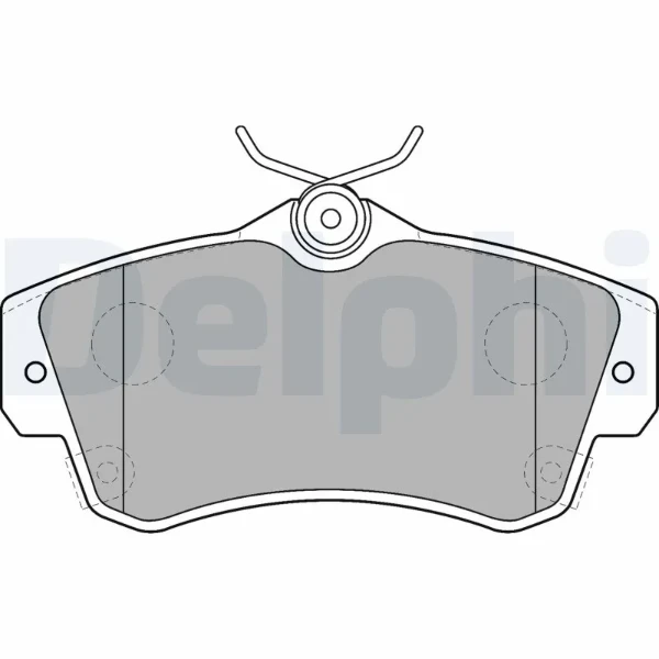 Передние тормозные колодки LP1522 Delphi