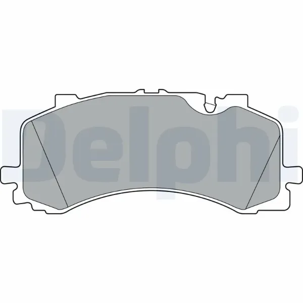 Передние тормозные колодки LP3307 Delphi