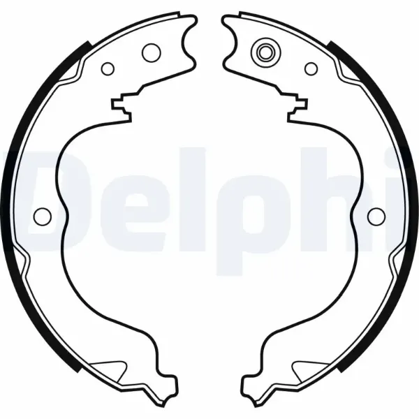Колодки ручника LS2008 Delphi