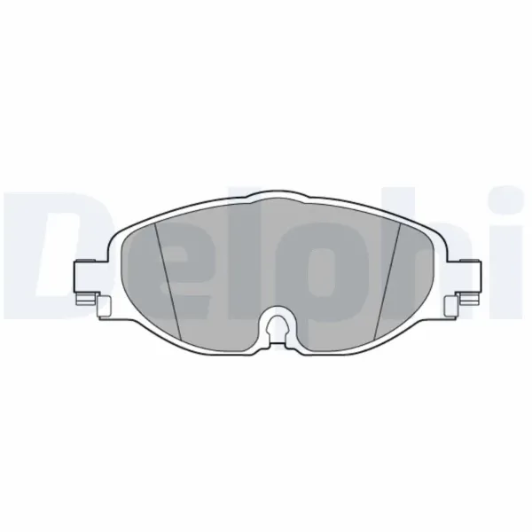 Передние тормозные колодки LP3584 Delphi