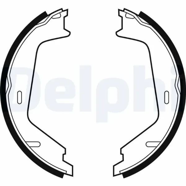 Колодки ручника LS1884 Delphi