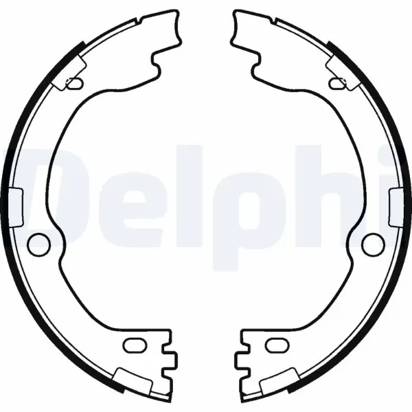 Задние барабанные колодки LS2119 Delphi