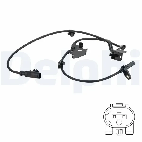 Датчик АБС (ABS) передний правый SS20752 Delphi