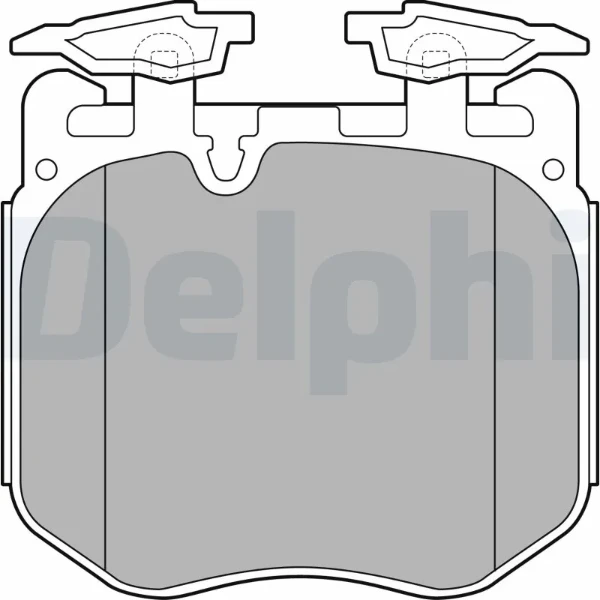 Передние тормозные колодки LP3304 Delphi