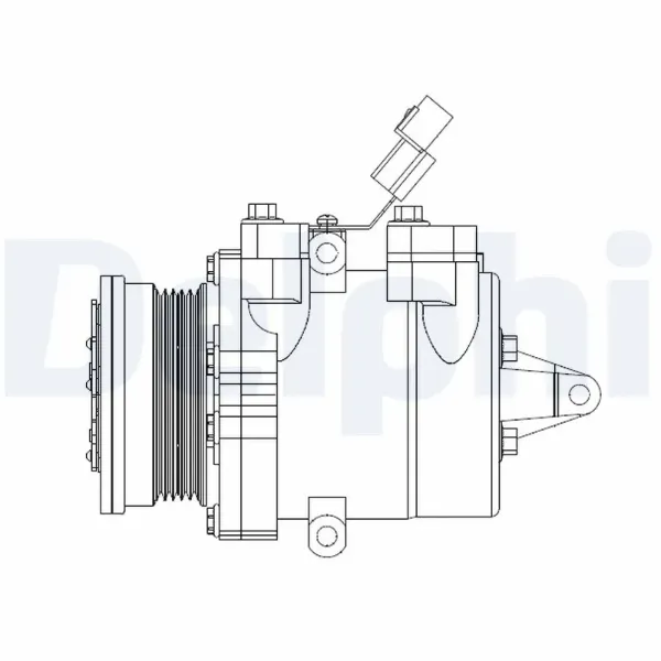 Компрессор кондиционера CS20534 Delphi