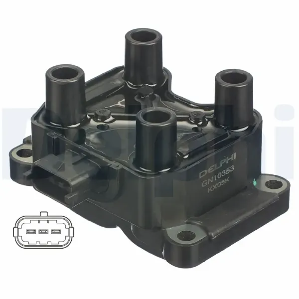 Катушка зажигания GN1035312B1 Delphi
