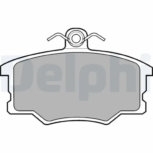 Передние тормозные колодки LP453 Delphi