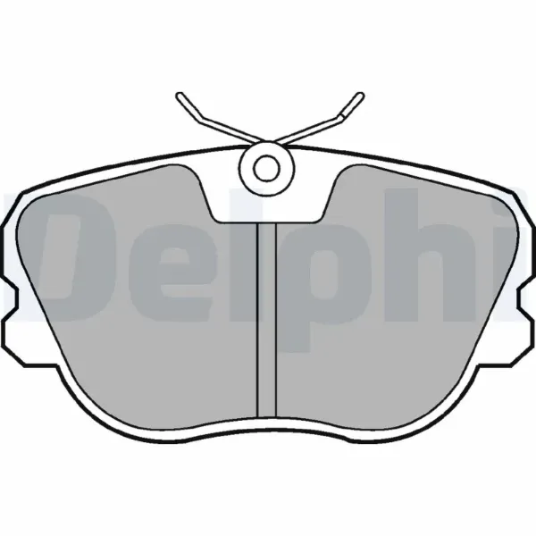 Передние тормозные колодки LP575 Delphi